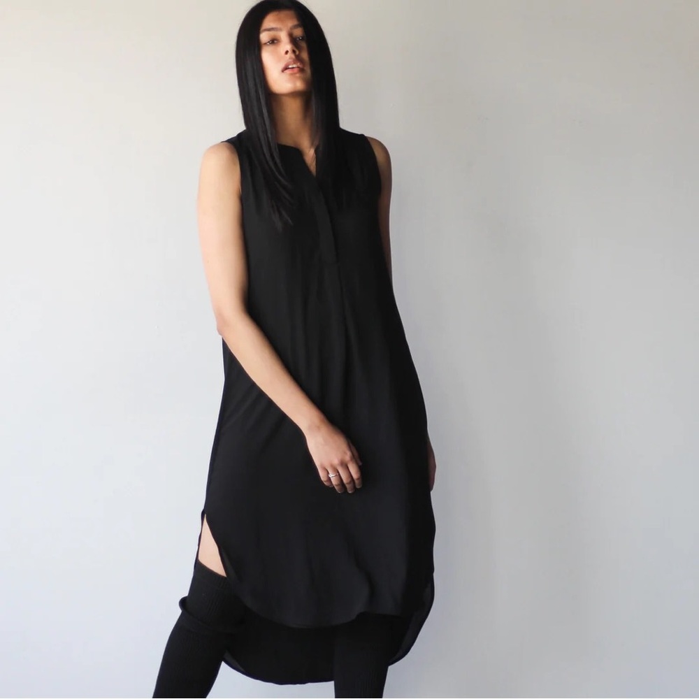 EMMYDEVAUX - Sleeveless Chiffon Dress - Size XL